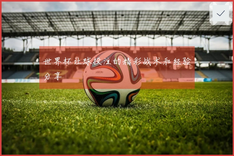 世界杯让球投注的精彩战术和经验分享